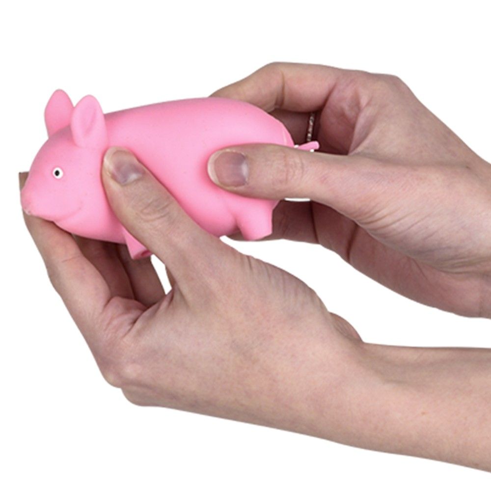 72 pieces 4" Stretchy, Squish Pig - Slime & Squishees