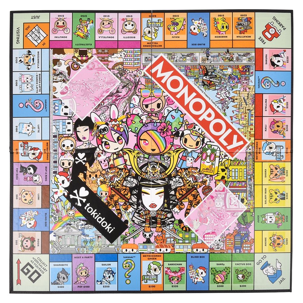 6 of Usaopoly Tokidoki Monopoly