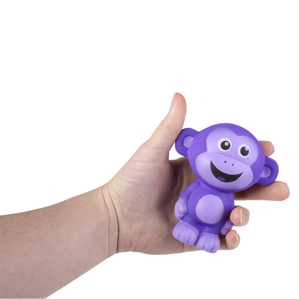 144 pieces 4" Squish Monkey - Slime & Squishees