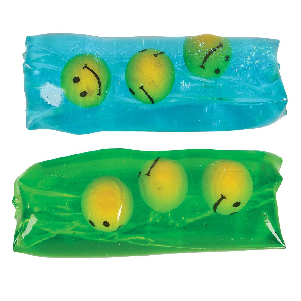 72 pieces 4.75" Smiley Face Water Wiggler - Slime & Squishees