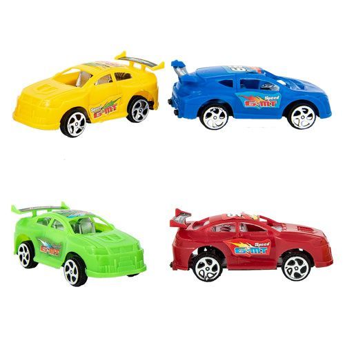 24 Wholesale Rev Rollers Race Cars - 4 Piece Set