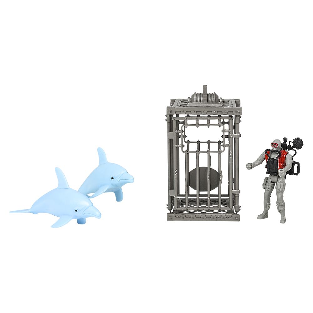 12 pieces Dolphin Adventure Pod - Action Figures & Robots