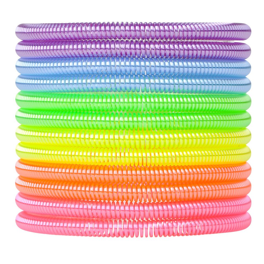1440 pieces Neon Coil Spring Bracelet - Magic & Joke Toys