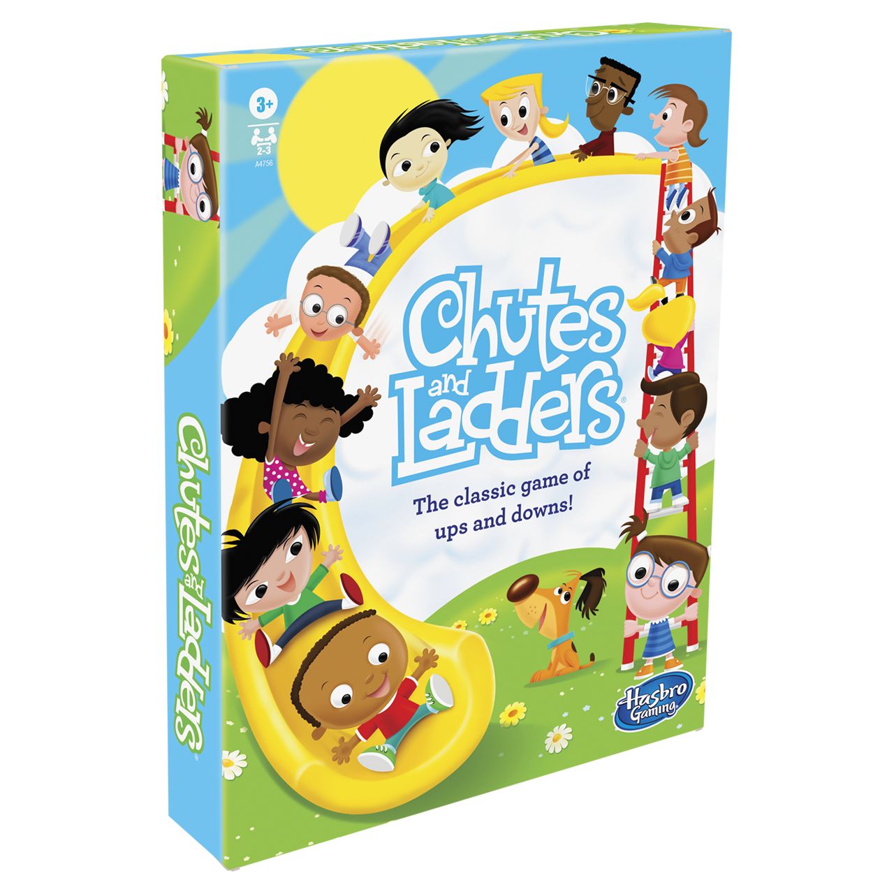 12 pieces Hasbro Chutes And Ladders Classic Board Game - Playing Cards & Dice
