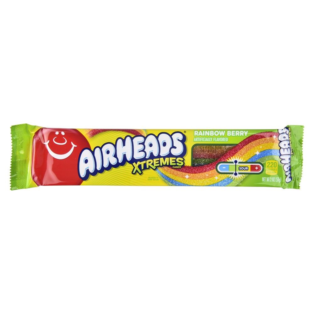 216 pieces Airheads Xtreme Sour Belts - Food & Beverage