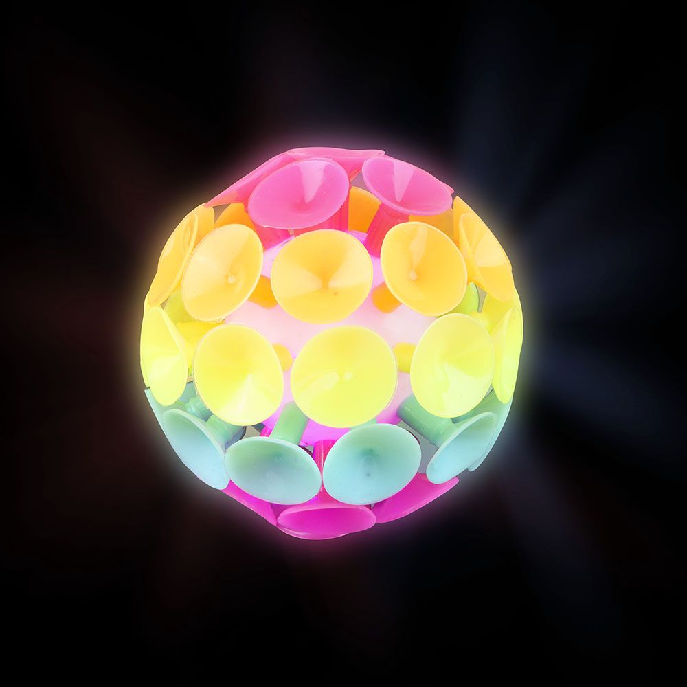 72 of 3 inch LighT-Up Suction Cup Ball