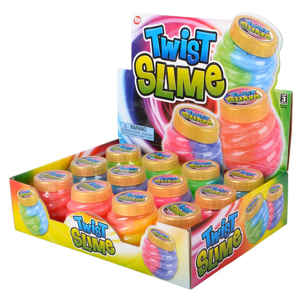 72 pieces 2.5" Twist Slime - Slime & Squishees