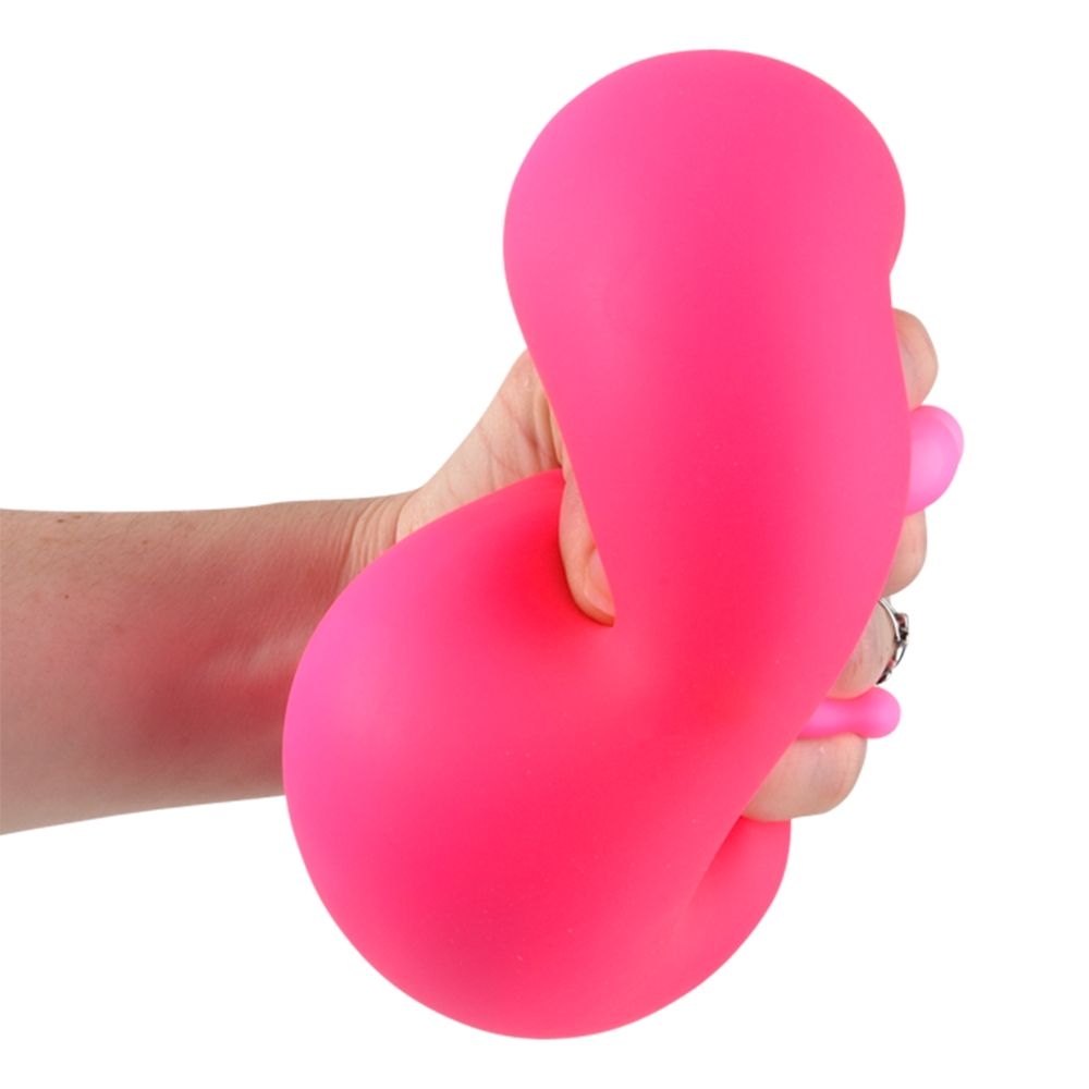 48 of (t) Marshmallow Neon Squishy Ball 4" 6ct