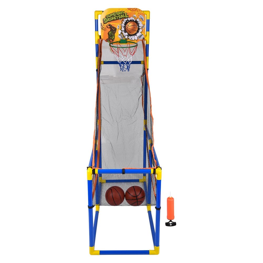 8 pieces Arcade Basketball Hoop Game W/ Ball Pump 47 inch - Sports Toys