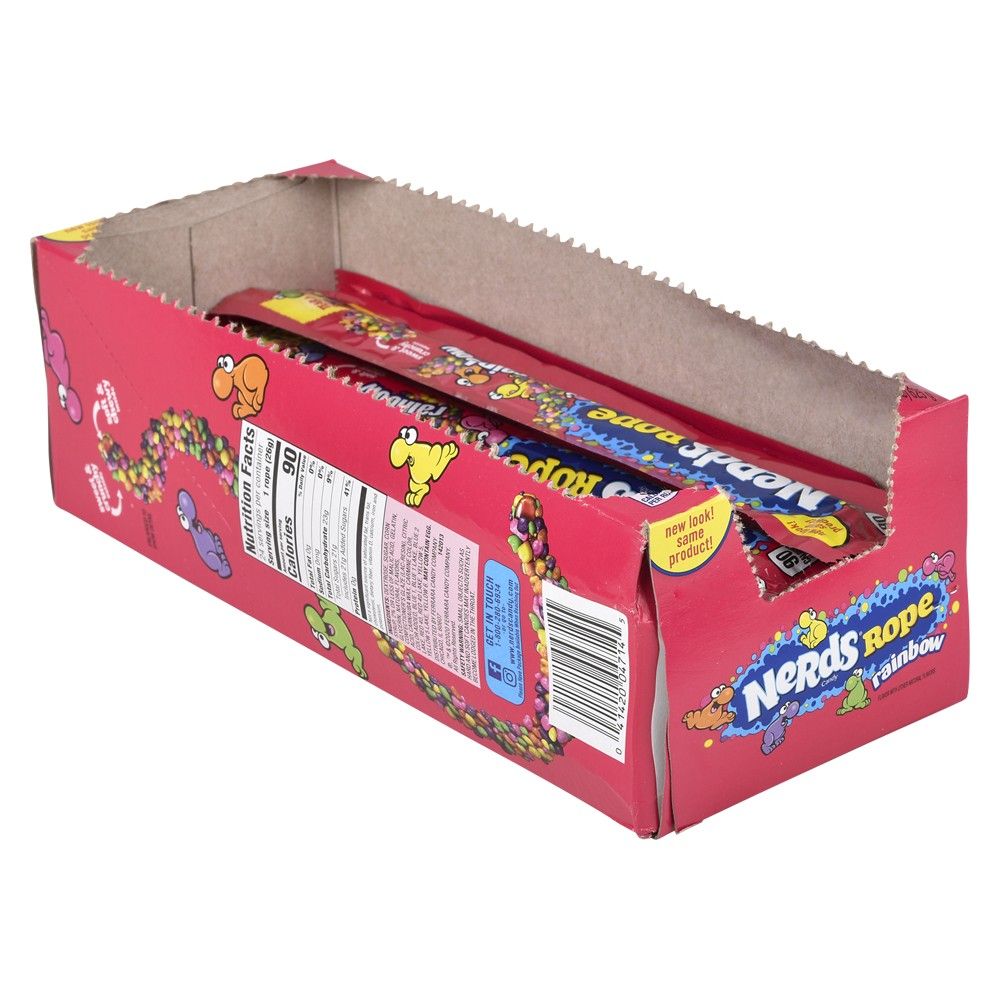 288 pieces of Nerds Rainbow Rope Candy