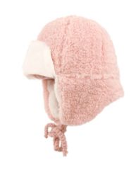 12 Wholesale Kids Winter Trapper Hat With Sherpa Lining