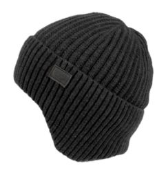 12 Pieces Winter Outdoor Cable Knit Beanie W/earflap & Sherpa Lining Assorted - Winter Beanie Hats