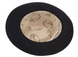 12 Pieces Solid Color Wool Fedora W/self Fabric Band Assorted - Fedoras, Driver Caps & Visor