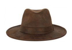 12 Pieces Faux Leather Fedora With Band - Fedoras, Driver Caps & Visor