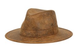 12 Pieces Faux Leather Fedora With Band - Fedoras, Driver Caps & Visor