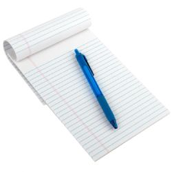 144 Sets Jr. Legal Writing Pad College Ruled - 40 Sheets - Paper
