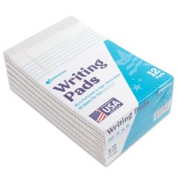 144 Sets Jr. Legal Writing Pad College Ruled - 40 Sheets - Paper