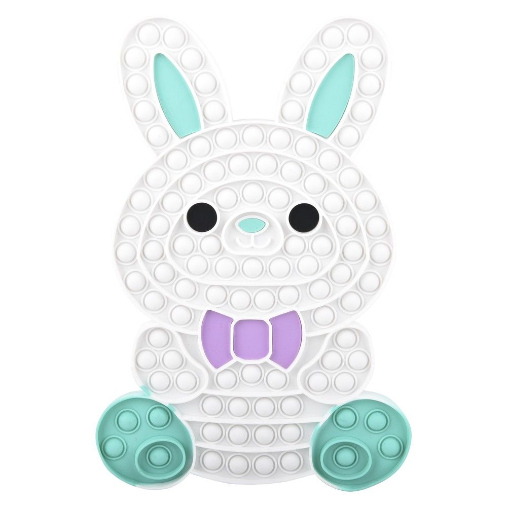 48 pieces Easter Bunny Mega Bubble Popper 14" - Fidget Spinners