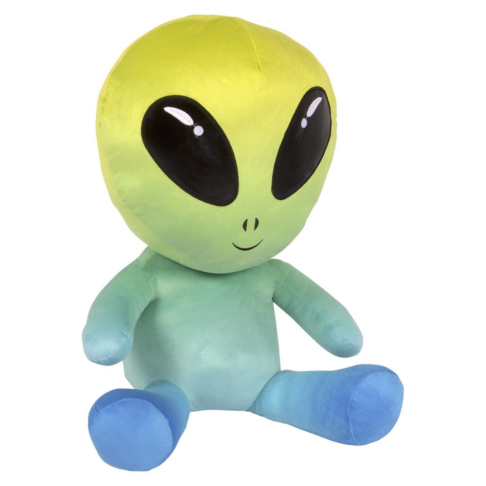 6 pieces 20" Tye Dye Alien (ss) - Plush Toys