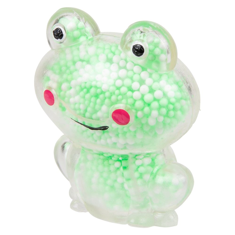 288 pieces 2.4 Inch Mini Squeezy Foam Bead Frog 24ct - Slime & Squishees