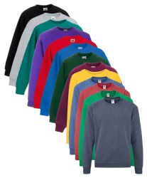 24 Pieces of Billionhats Children Long Sleeve Cotton Assorted Color T Shirts Size S