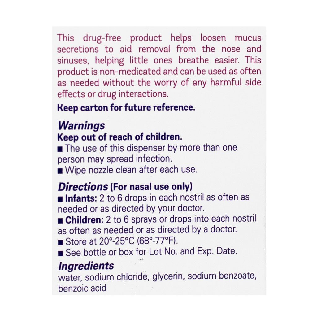 24 pieces of Little Remedies Saline Spray + DropS-  0.5 Oz.