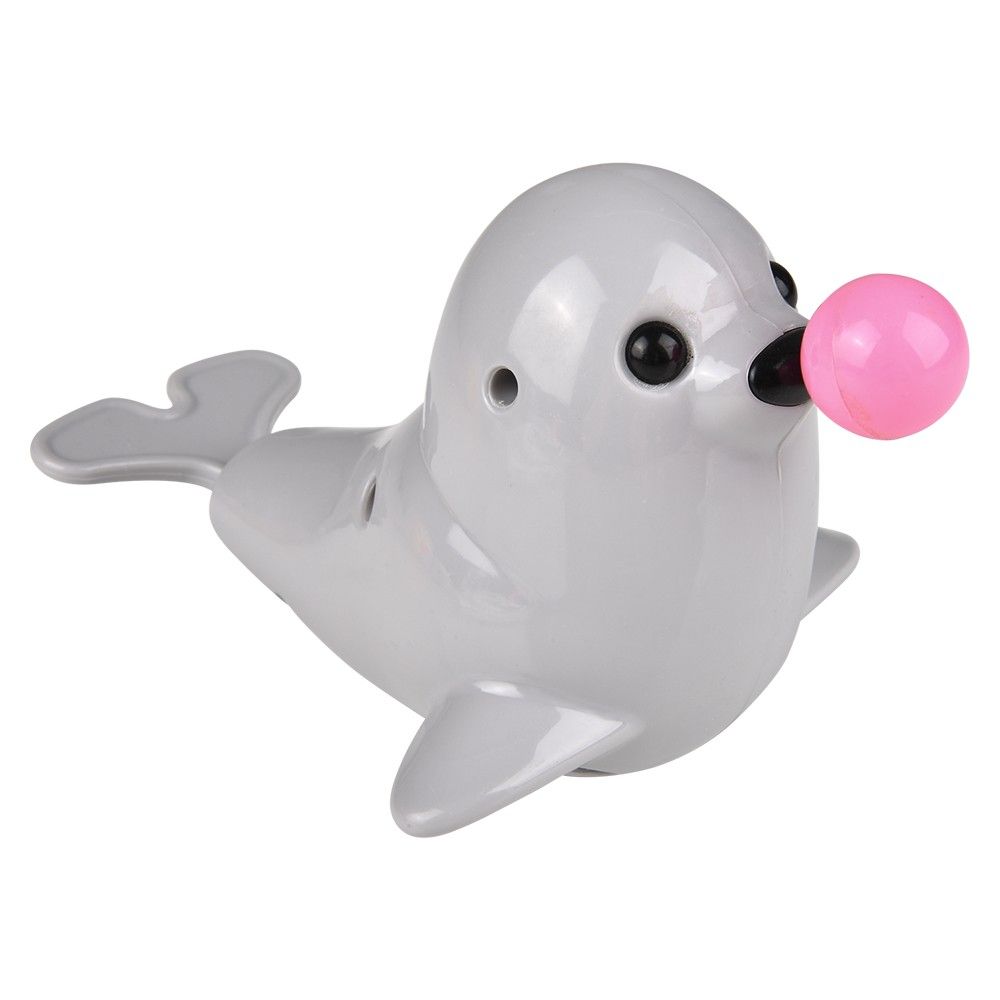 96 pieces 5.5" PulL-String Seal Pup Bath Toy - Shower Accessories