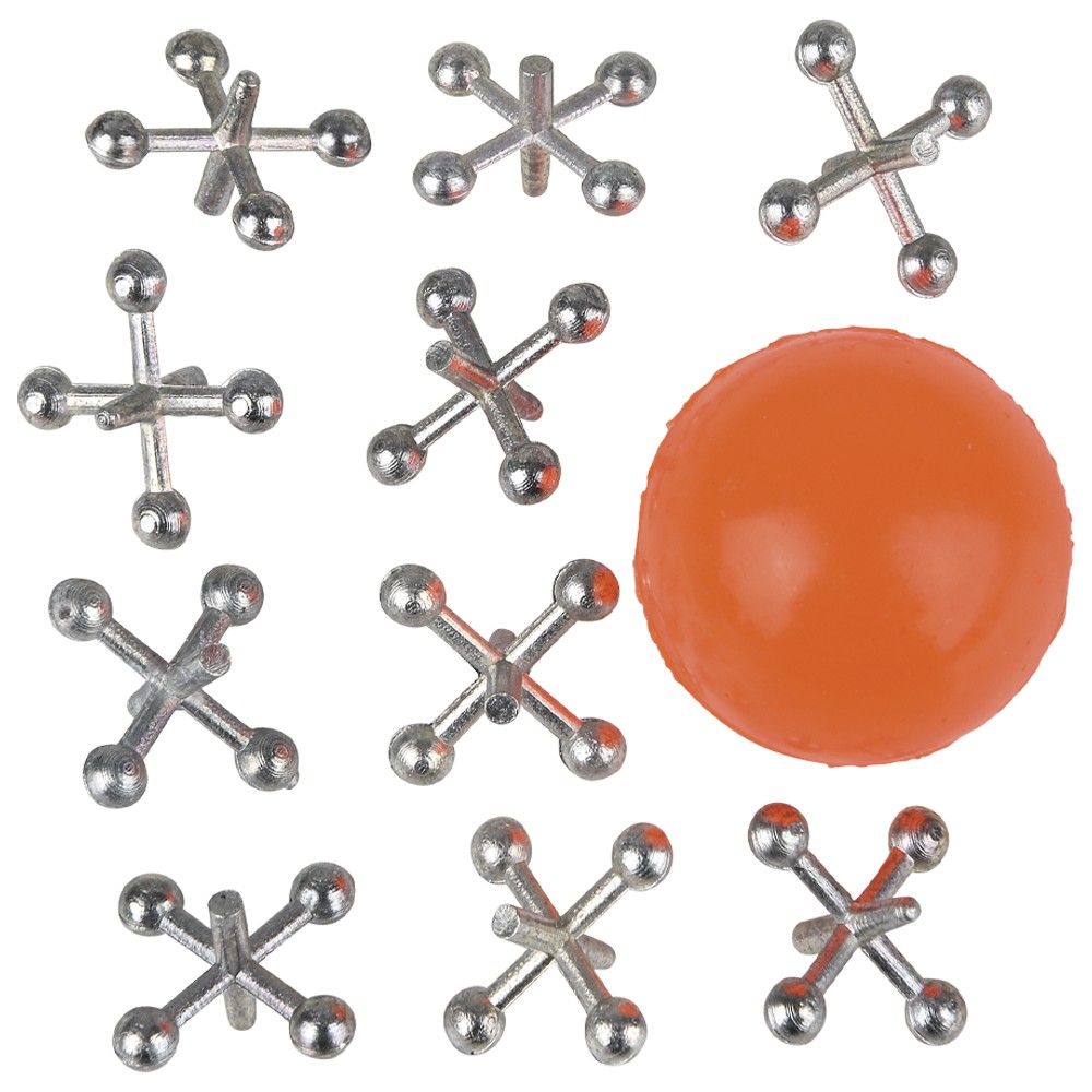 288 pieces Metal Jacks Set 0.5" - Store