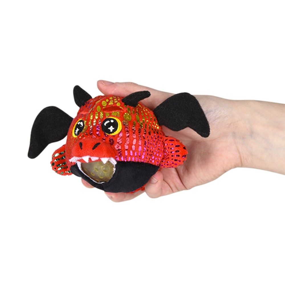 72 pieces 3" Dragon Squeezy Bead Plush - Plush Toys