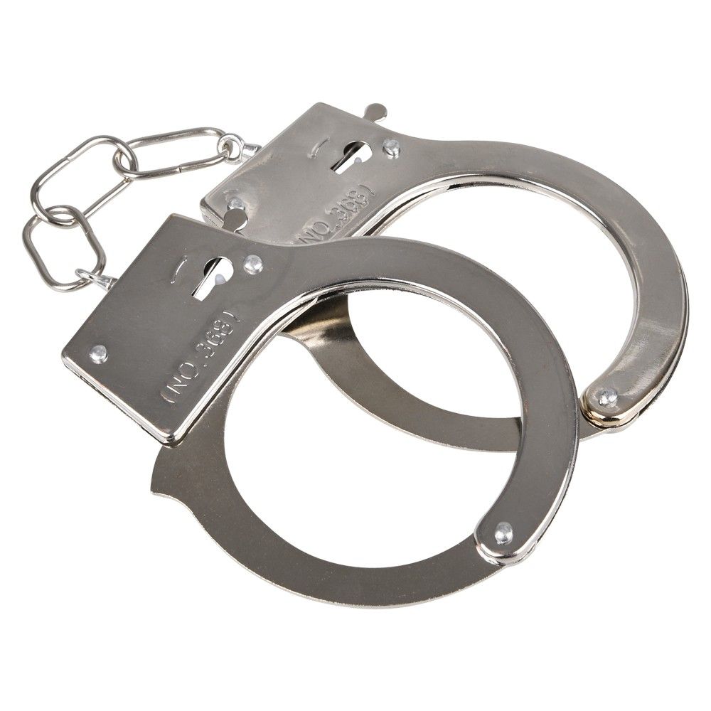 72 pieces Diecast Metal Handcuffs Blister Carded - Toy Weapons