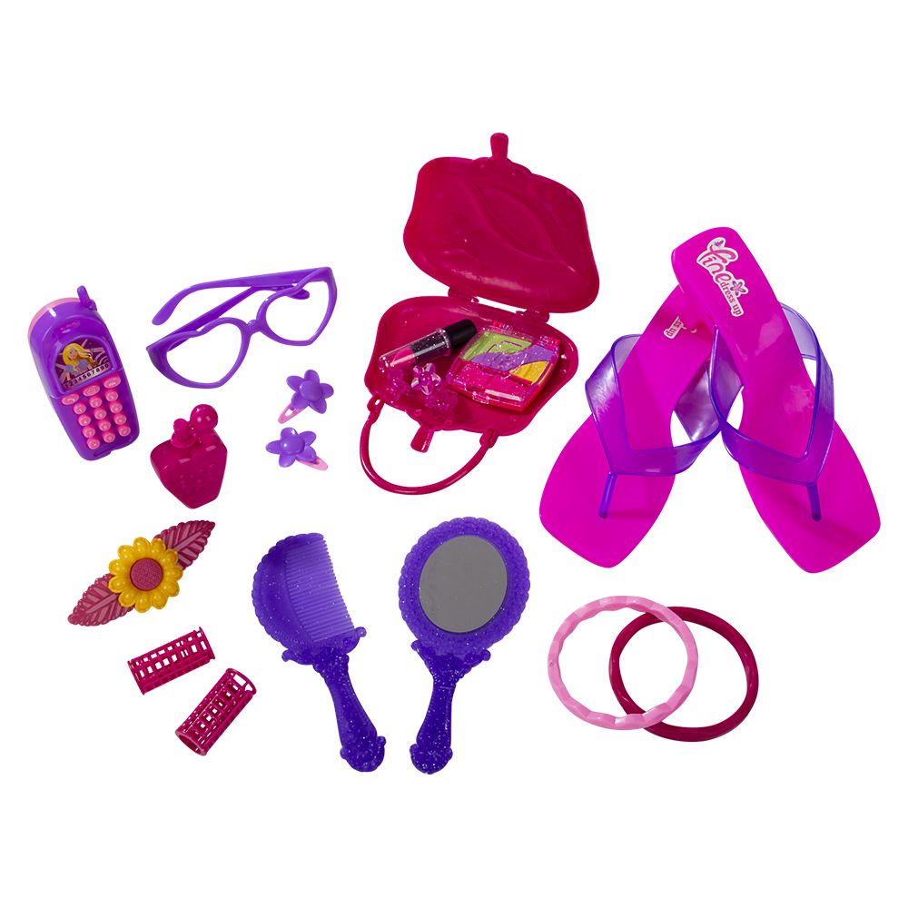 12 pieces Beauty Set 18pcs - Girls Toy Sets