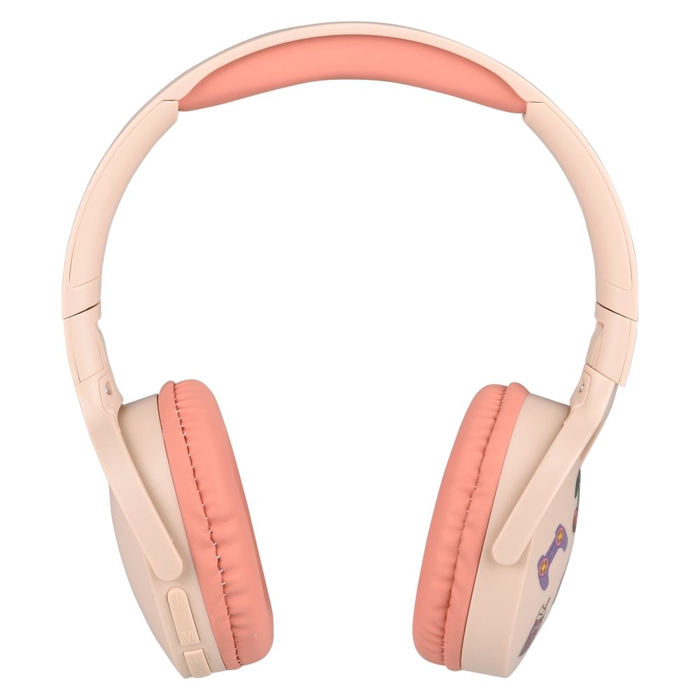 24 of Gentek Wireless Headphones With Stickers (pink)