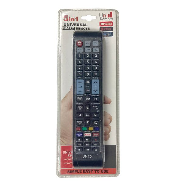 48 pieces 5 In 1 Universal Smart Tv Remote - Store