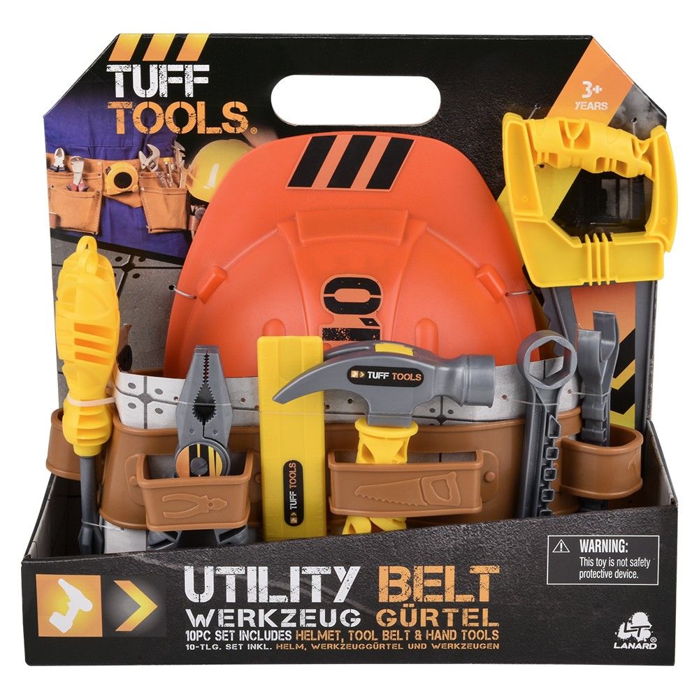 6 pieces Lanard Tuff Tools Utility Belt - Store