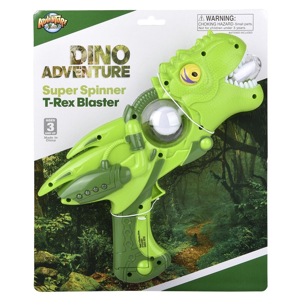 24 pieces of 11.5" Super Spinner T-Rex Blaster