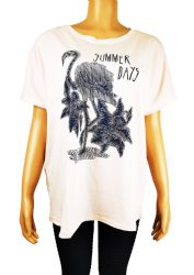 60 Pieces Flamingo Rhinestone Design Blouse - Women's T-Shirts