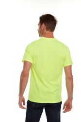 6 Wholesale Men's Cotton Short Sleeve T-Shirt Size 5X-Large, Assorted Colors