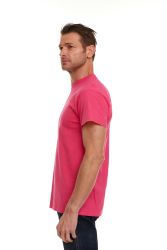6 Wholesale Men's Cotton Short Sleeve T-Shirt Size 5X-Large, Assorted Colors