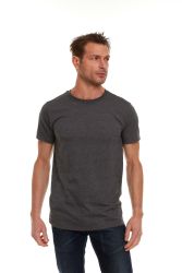 6 Wholesale Mens Cotton Crew Neck Short Sleeve T-Shirts Mix Colors, Small