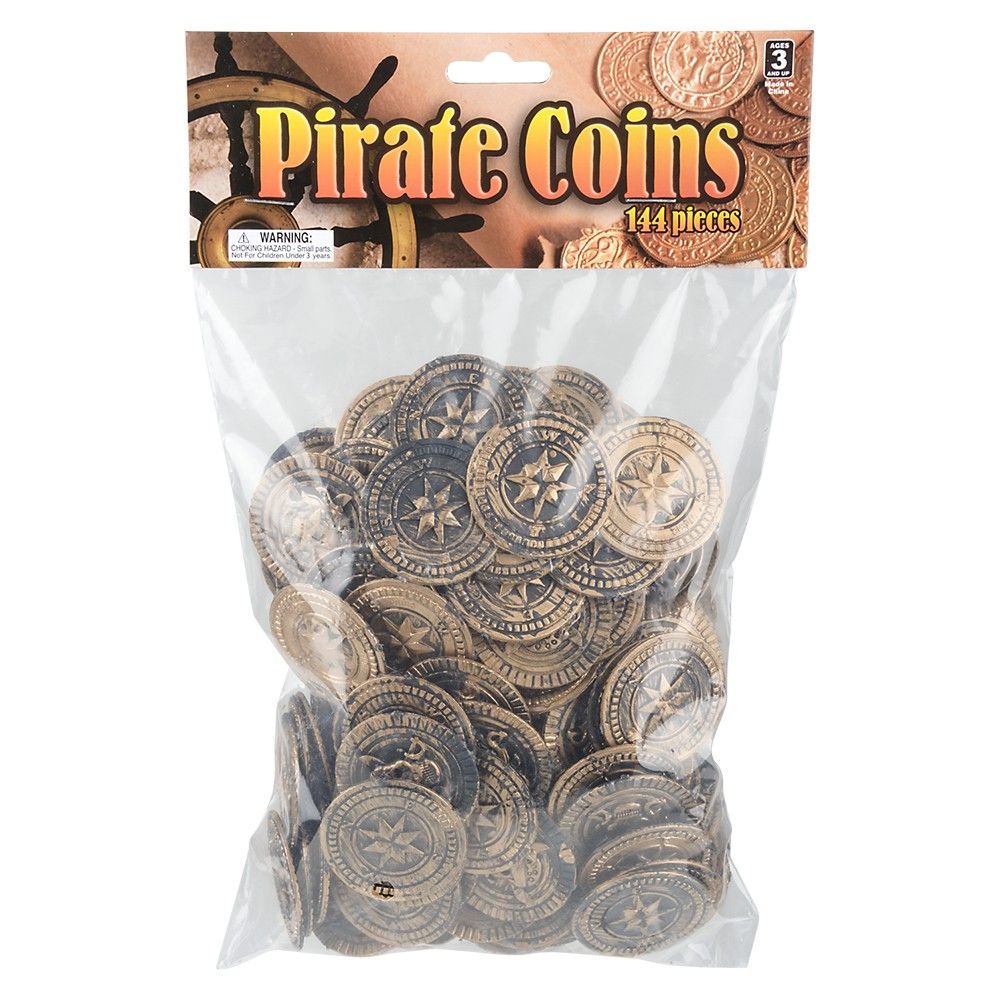 7200 pieces Pirate Coins - Store