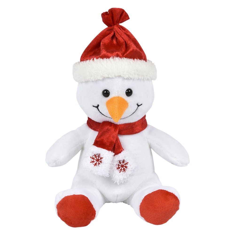 80 of 8 inch Christmas Plush Characters With Scarf