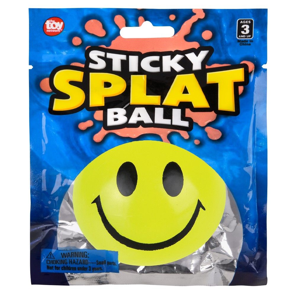 144 of 2.5 Inch Sticky Splat Ball Assortment