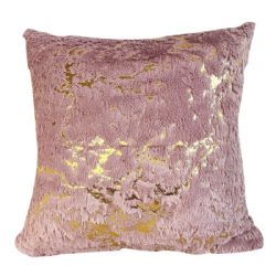 12 Wholesale Plush Golden Throw Pillow 18"x18"