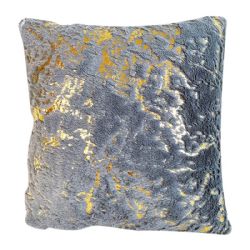 12 Wholesale Plush Golden Throw Pillow 18"x18"