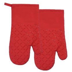48 of Prntd Silicone Oven Mitt 7"x12.5"