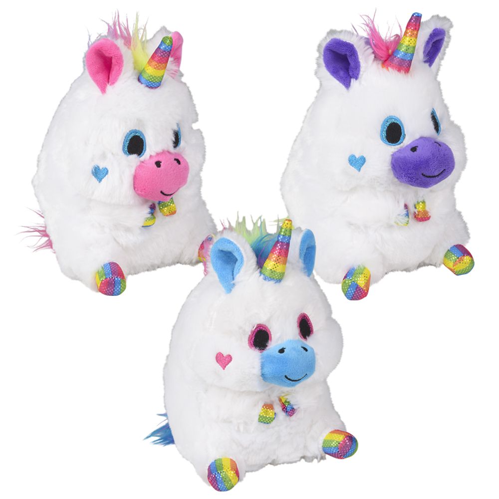 66 pieces 7 inch 72pc Belly Buddy Assortment - Plush Toys