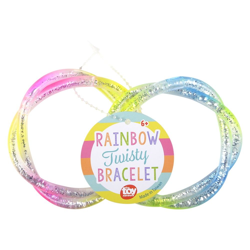 288 pieces Rainbow Twisty Bracelet - Bracelets