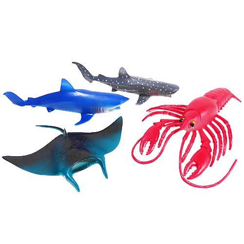 24 Pieces Animal World Ocean - Animal & Reptiles