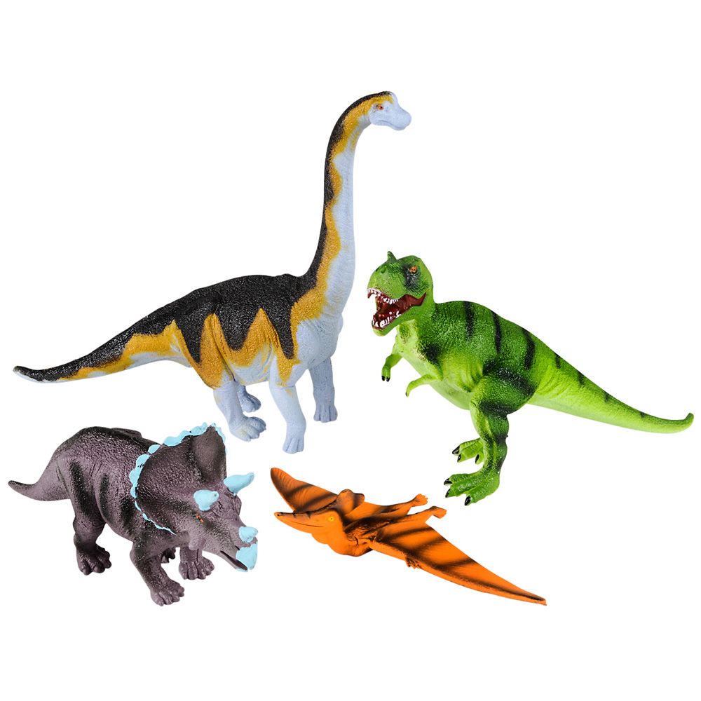 24 pieces 4 Pc Dinosaur Set - Animal & Reptiles
