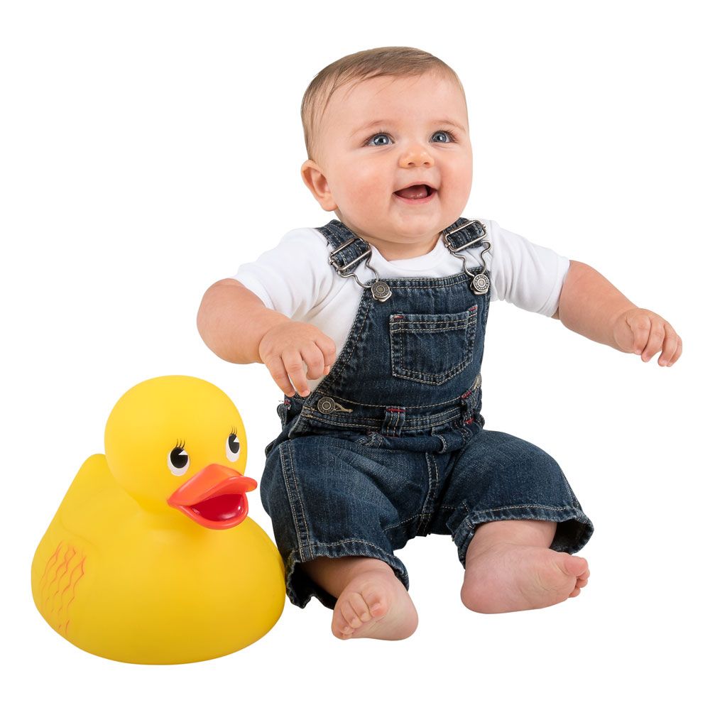 12 pieces 10.5 Inch Jumbo Classic Rubber Ducky - Slime & Squishees